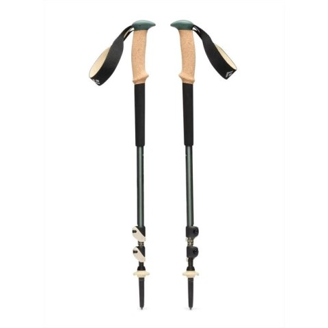 Kije trekkingowe Black Diamond TRAIL CORK TREKKING POLES - laurel green