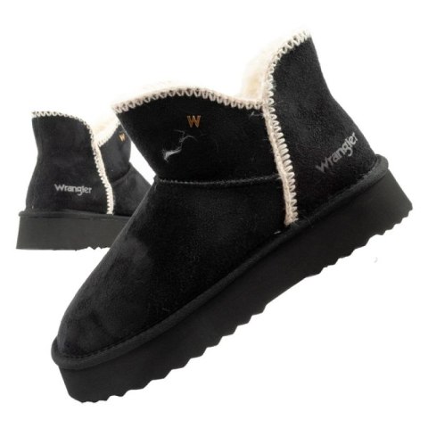 Wrangler Elsa buty zimowe botki za kostkę ocieplane wygodne modne