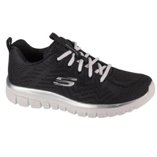 Skechers Graceful - Get Connected 12615-BKW Czarne 36