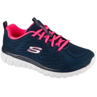 Skechers Graceful - Get Connected 12615W-NVHP Granatowe 36