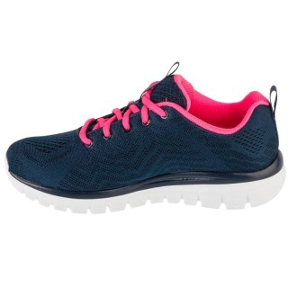 Skechers Graceful - Get Connected 12615W-NVHP Granatowe 36