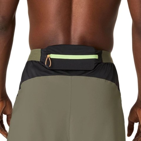 ASICS Fujitrail All Over Print 5IN Short 2011D392-300 Zielone L