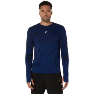 ASICS Road Seamless LS Top 2011D356-400 Granatowe L