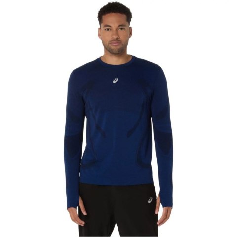 ASICS Road Seamless LS Top 2011D356-400 Granatowe L
