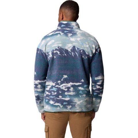 Columbia Helvetia II Printed Half Snap Fleece 2098461461 Niebieskie L