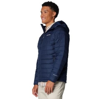 Columbia Powder Lite II Hooded Jacket 2086944464 Granatowe L