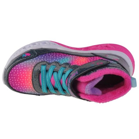 Buty Skechers Flutter Heart Lights - Simple Amor Jr 302677L-NVMT