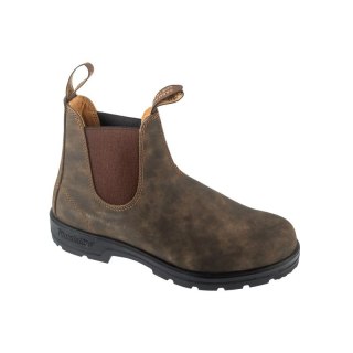 Blundstone Elastic Sided Boot Lined 585-RUSTIC Brązowe 36