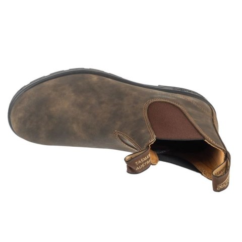 Blundstone Elastic Sided Boot Lined 585-RUSTIC Brązowe 36