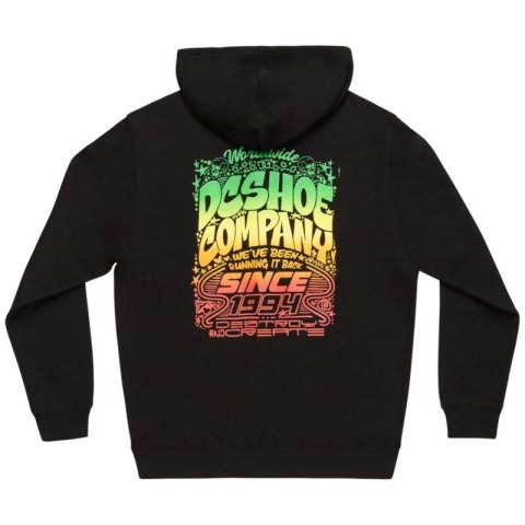 DC Hot Box Zip Hoodie ADYSF03146-KVJ0 Czarne L