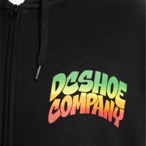 DC Hot Box Zip Hoodie ADYSF03146-KVJ0 Czarne L