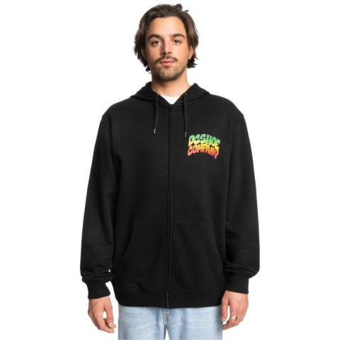 DC Hot Box Zip Hoodie ADYSF03146-KVJ0 Czarne L