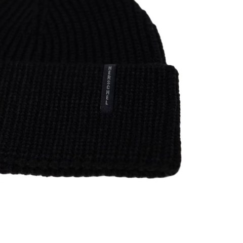 Herschel Watch Cap Vertical ID Beanie 50356-00001 Czarne One size