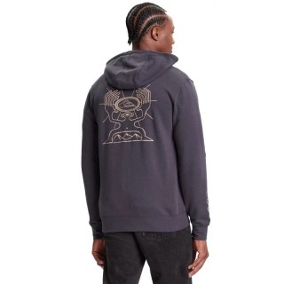 Quiksilver Zip Hoodie EQYFT05133-KSH0 Granatowe L