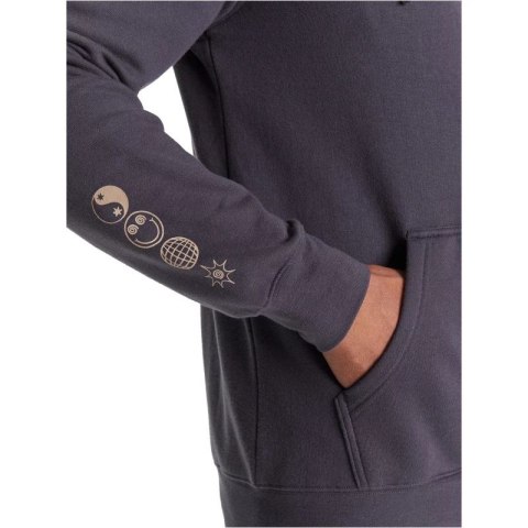 Quiksilver Zip Hoodie EQYFT05133-KSH0 Granatowe L