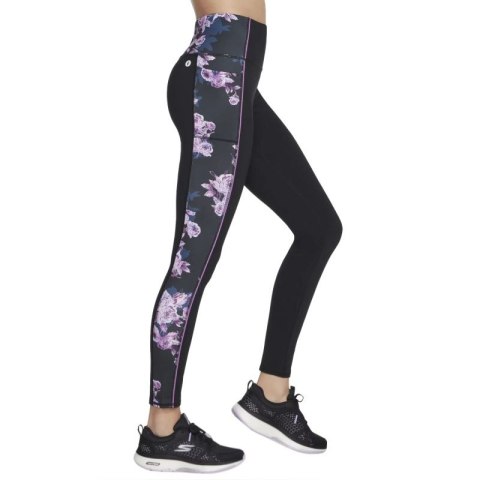 Skechers GO Stretch Winter Bloom Legging LG5-BLVP Czarne XS