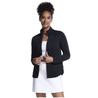 Skechers The Hoodless Hoodie GoWalk Shine Jacket JA78-BLK Czarne M