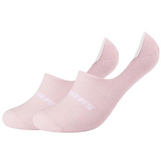 Skechers 2PPK Mesh Ventilation Footies Socks SK44008-4242 Różowe 43-46