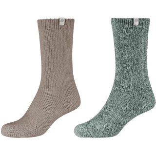 Skechers 2PPK Wm Casual Cozy Lurex Socks SK41103-7899 Wielokolorowe 39-42