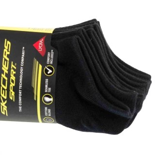 Skechers 6pk Men Mn Cotton Nshw Socks S117809-BLK Czarne 41-46
