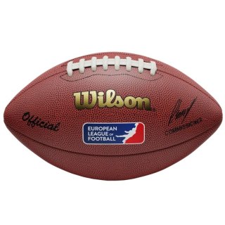 Wilson European League Replica Ball WF4013701XB Brązowe 9