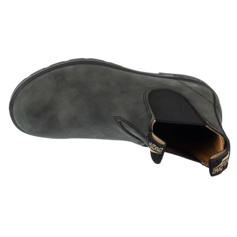 Blundstone Chelsea Boots 587-RUSTIC-BLACK Czarne 36