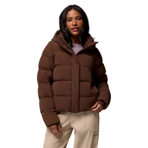 Columbia Amaze Puff Hooded Jacket 2133714256 Brązowe L