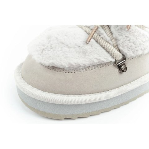 D.Franklin buty śniegowce damskie zimowe modne futerko ocieplane szare