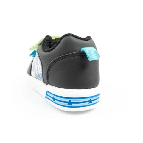 Leomil Sonic buty sportowe dziecięce sneakersy lekkie na rzep czarne