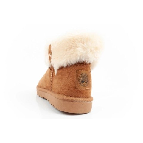 O'neill Jenner Mid buty zimowe botki za kostkę ocieplane wygodne modne brązowe