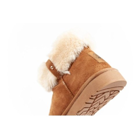 O'neill Jenner Mid buty zimowe botki za kostkę ocieplane wygodne modne brązowe