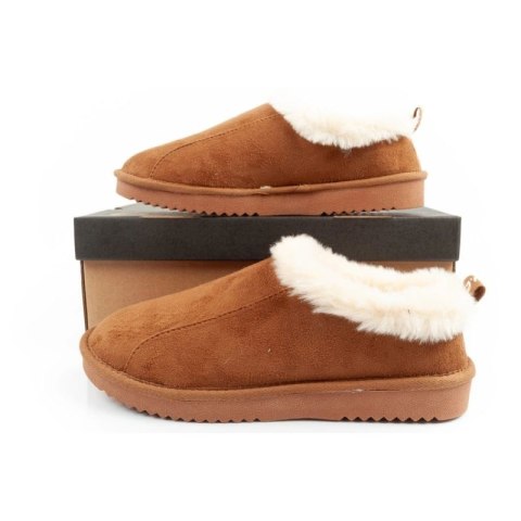 O'neill Tammy buty papcie botki damskie ocieplane wsuwane modne ciepłe brązowe