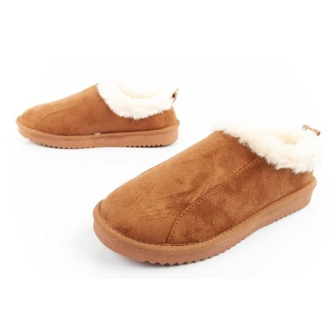 O'neill Tammy buty papcie botki damskie ocieplane wsuwane modne ciepłe brązowe