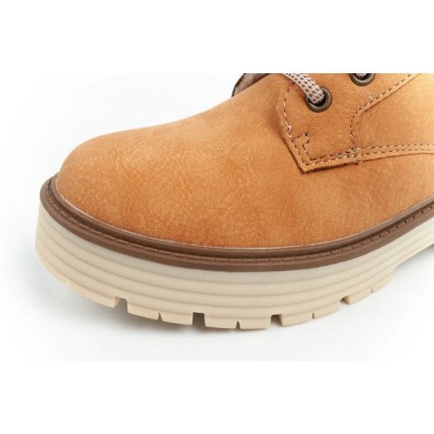 O'neill buty trapery zimowe damskie botki za kostkę ocieplane modne brązowe