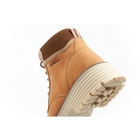 O'neill buty trapery zimowe damskie botki za kostkę ocieplane modne brązowe