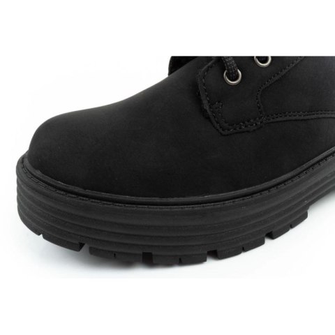 O'neill buty trapery zimowe damskie botki za kostkę ocieplane modne czarne