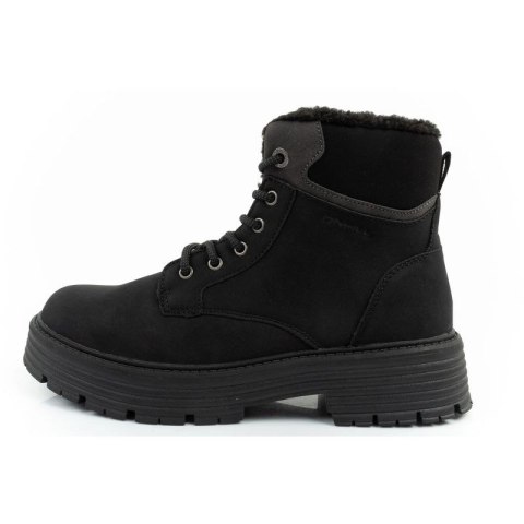 O'neill buty trapery zimowe damskie botki za kostkę ocieplane modne czarne