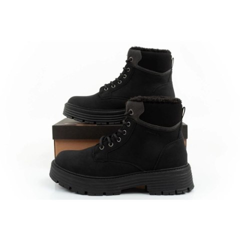 O'neill buty trapery zimowe damskie botki za kostkę ocieplane modne czarne