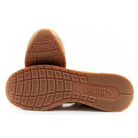 Puma ST Runner v4 Mid buty sportowe męskie sneakersy za kostkę brązowe