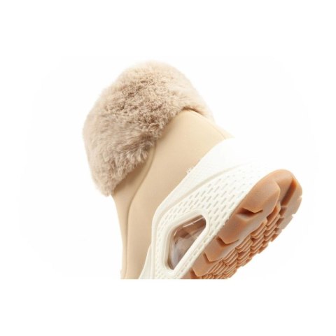 Skechers Uno Rugged buty sportowe damskie botki ocieplane zimowe brązowe
