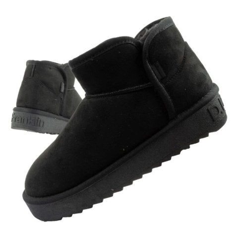 D.Franklin buty śniegowce damskie zimowe modne futerko ocieplane botki za kostkę