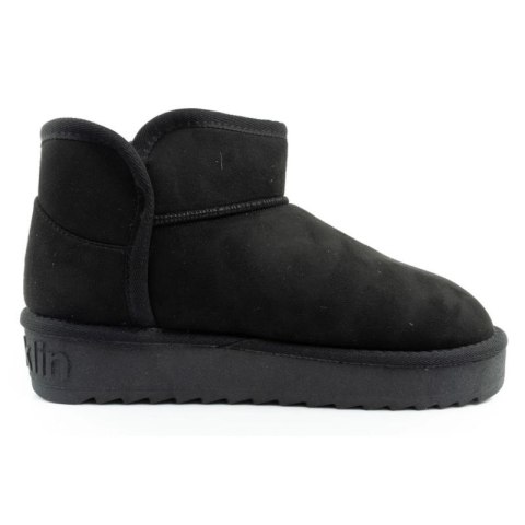 D.Franklin buty śniegowce damskie zimowe modne futerko ocieplane botki za kostkę