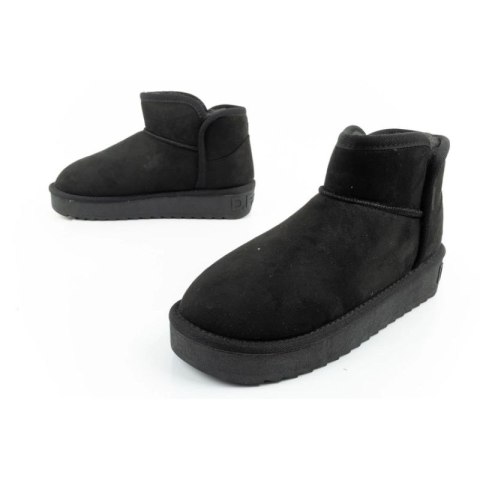 D.Franklin buty śniegowce damskie zimowe modne futerko ocieplane botki za kostkę