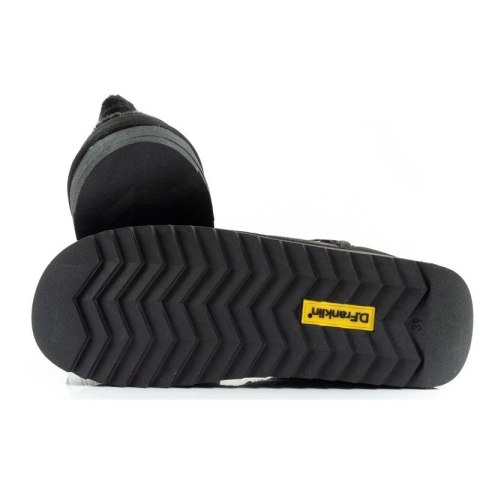 D.Franklin buty śniegowce damskie zimowe modne futerko ocieplane czarne