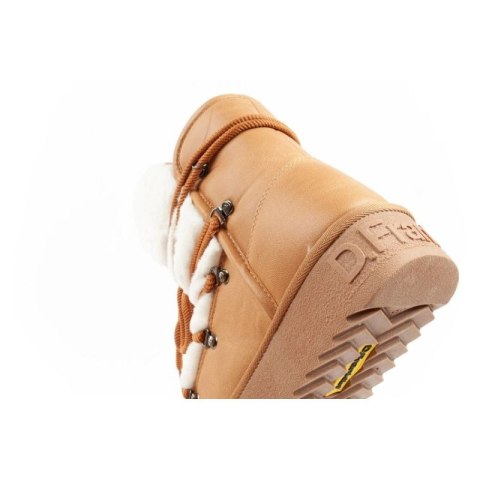 D.Franklin buty śniegowce damskie zimowe modne futerko ocieplane wysokie