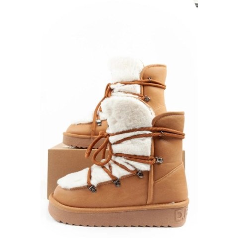 D.Franklin buty śniegowce damskie zimowe modne futerko ocieplane wysokie