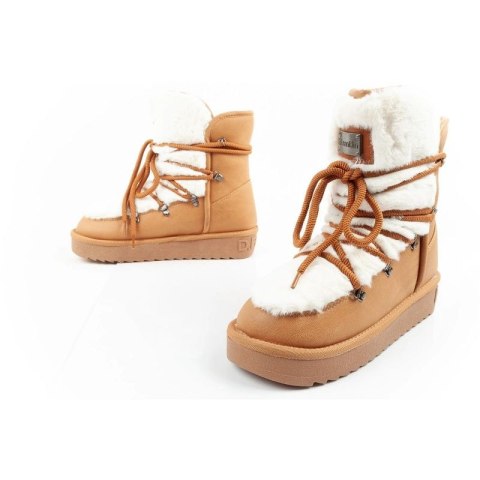 D.Franklin buty śniegowce damskie zimowe modne futerko ocieplane wysokie