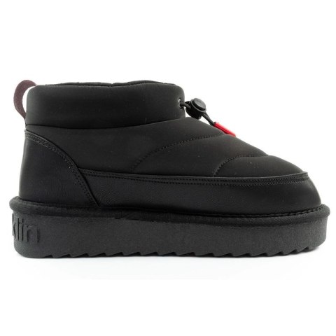 D.Franklin buty śniegowce damskie zimowe modne ocieplane botki czarne