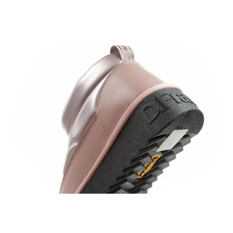D.Franklin buty śniegowce damskie zimowe modne ocieplane botki różowe złoto