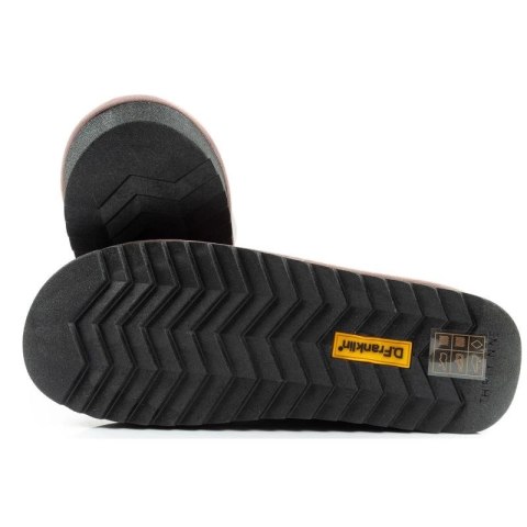 D.Franklin buty śniegowce damskie zimowe modne ocieplane botki różowe złoto